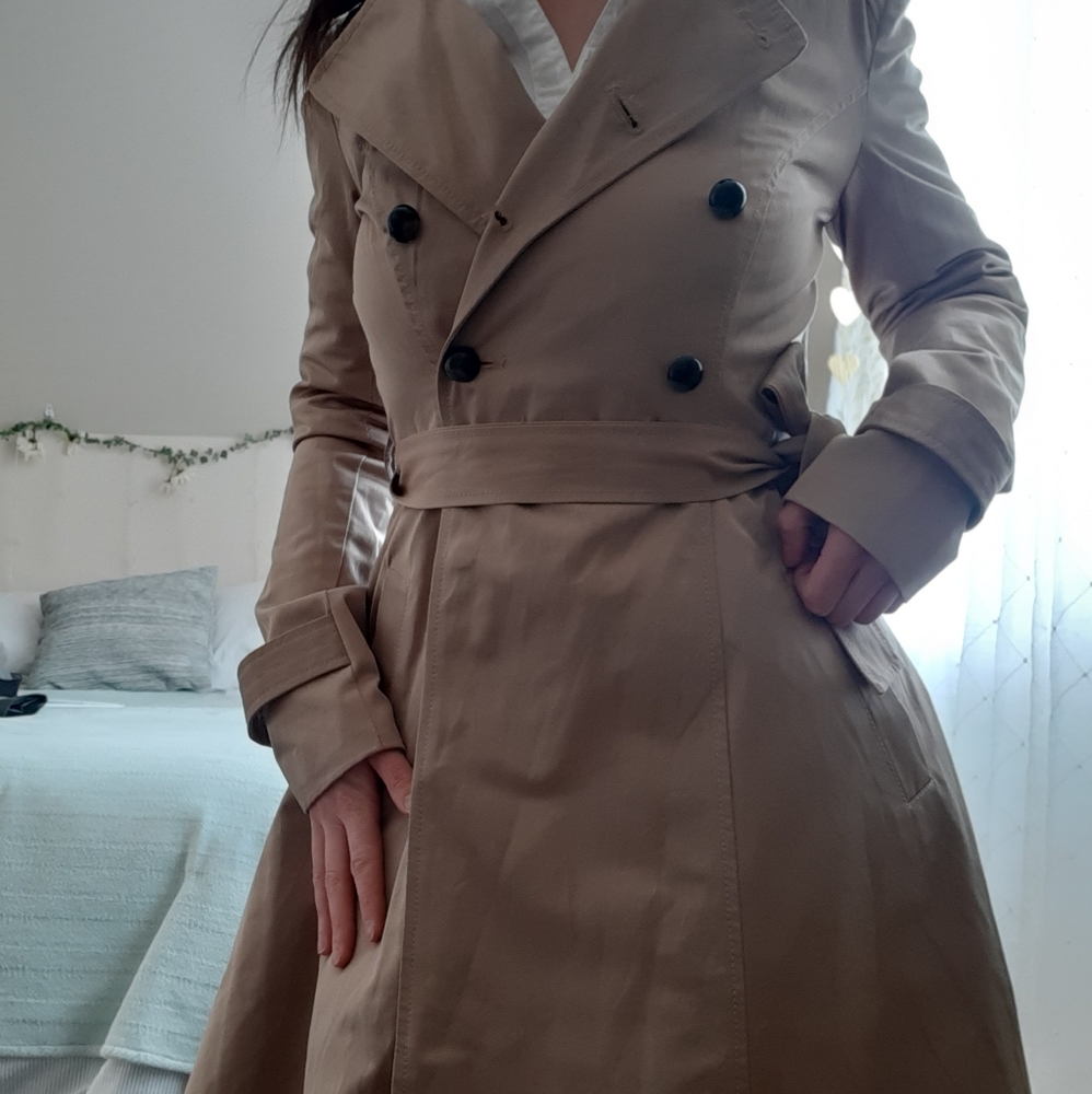 Fitted Trench Coat